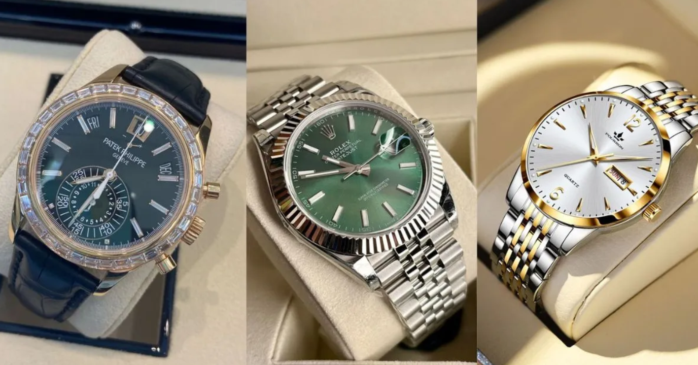Men's Swiss Waterproof Glow Design Watch